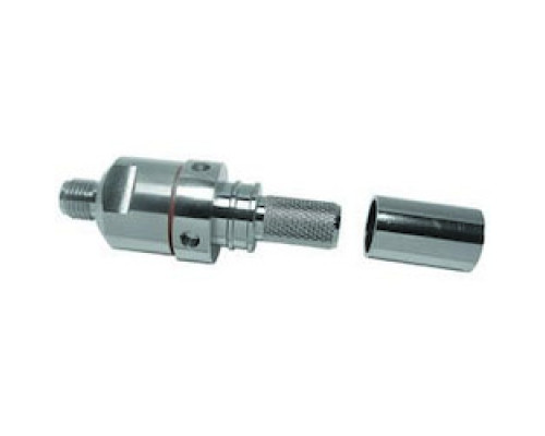 TIMES MICROWAVE EZ-300-SF-X 3190-8016       SMA-FEMALE JACK CRIMP  CONNECTOR NON-SOLDER PIN NO BRAID TRIM