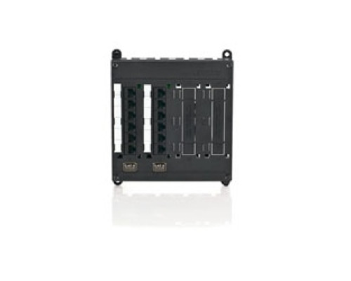 LEVITON  476TM-612               CAT 6 Twist and Mount Patch Panel, 12 CAT 6 connectors, cULus