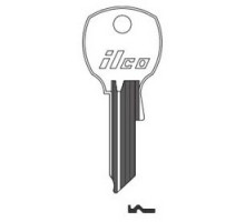 KABA ILCO CORP  R1069L NP A16  AA00015022              Cabinet Lock Key Blank, Brass, Nickel Plated, 16 Price Group, For NCL/National