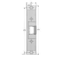 HES  FP:786S-630               Electric Strike Faceplate, 6-1/2