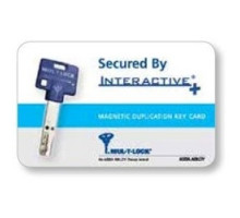 MUL-T-LOCK INC  206SPCARD-MTL600               Key Order Card, Pre-Combinated, 206SP Keyway