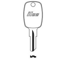KABA ILCO CORP  1098JD NP A13  AA44824002              Vehicle Key Blank, Brass, Nickel Plated, 13 Price Group, For Indak, John Deere, Yard Tractor