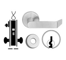 SCHLAGE ALLEGION BRAND  L9092PEL-RX 06A 625 E 12/24VDC        Door Mortise Lock, Keyed, Electrically Locking, E Keyway, 12/24 Volt DC, 2-1/2