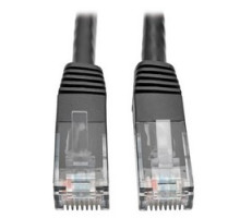 TRIPP LITE N200-035-BK        Premium Cat5/5e/6 Gigabit Molded Patch Cable, 24 AWG, 550 MHz/1 Gbps RJ45 M/M , Black, 35 ft.