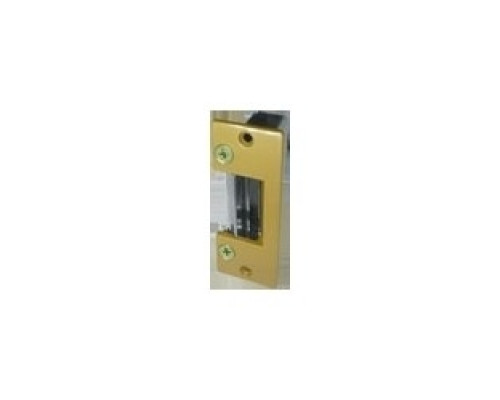 TRINE ACCESS TECHNOLOGY INC  HD005               Door Electric Strike, Heavy Duty, Intermittent, 8 to 16 Volt AC, 1.3 to 2.7 Ampere, 1000 Lb Static Load, Powder Coated Brass, With Faceplate, For Wood Jamb and Iron Gate