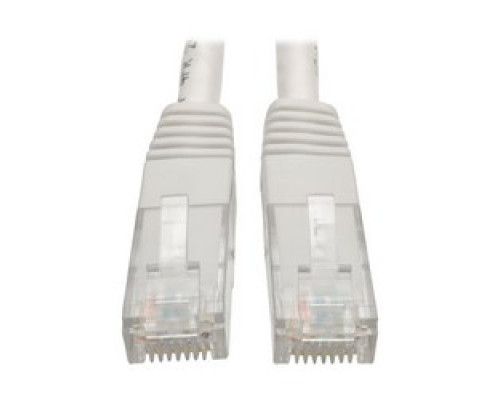 TRIPP LITE N200-020-WH        Premium Cat5/5e/6 Gigabit Molded Patch Cable, 24 AWG, 550 MHz/1 Gbps RJ45 M/M , White, 20 ft.