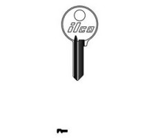 KABA ILCO CORP  1132 NP A19  AA28246002              Cylinder Lock Key Blank, Brass, Nickel Plated, 19 Price Group, For Yale