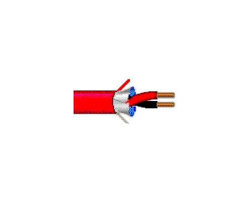 BELDEN  5220FN 0021000               Multi-Conductor - NPLF Systems - 2 Conductors Cabled 2 16 AWG PVC/NYL FS FRPVC Red