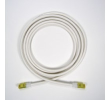 ORTRONICS  MC6A09-09  OR-MC6A09-09              Clarity 6A modular patch cord, White, 9’, Cat6A, 10 Gigabit, Four-pair UTP Stranded 26 AWG PVC/CM