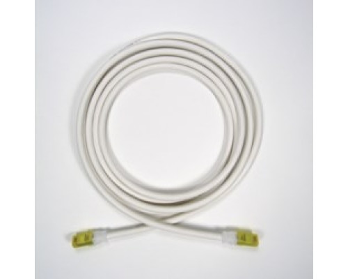 ORTRONICS  MC6A09-09  OR-MC6A09-09              Clarity 6A modular patch cord, White, 9’, Cat6A, 10 Gigabit, Four-pair UTP Stranded 26 AWG PVC/CM