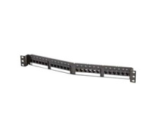 ORTRONICS  SPA6U24  OR-SPA6U24              TechChoice Angled Patch Panel Category 6 24 Port