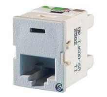 ORTRONICS  TJ600-68               Clarity 6 TracJack, T568A/B, 180 degree, Wiremold Lt Gray