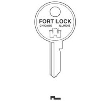 FORT LOCK NATIONAL CABINET  KT1        Lock Key Blank, For 1T Series Lock