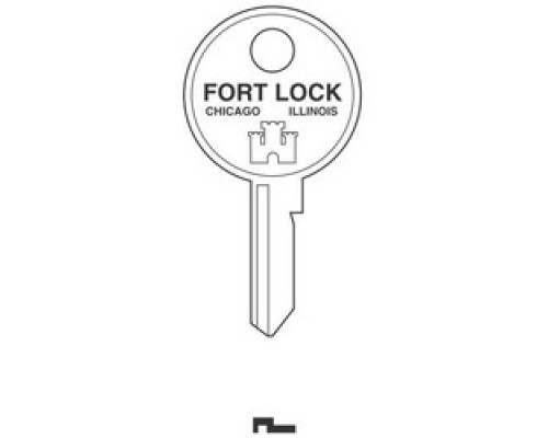 FORT LOCK NATIONAL CABINET  KT1        Lock Key Blank, For 1T Series Lock