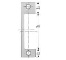 HES  FP:ND-630  10180051              Electric Strike Faceplate, 4-7/8