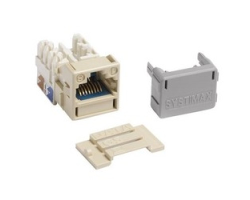 COMMSCOPE SYSTIMAX SOLUTIONS  760092411  MGS600-IV              Category 6A Jack, GigaSPEED X10D MGS600 Series Information Outlet, Ivory