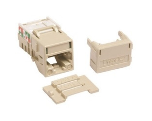 COMMSCOPE UNIPRISE SOLUTIONS  760149971  UNJ10GT-IV              Category 6A Jack, Ultra 10 UNJ10G, U/UTP, Information Outlet, Ivory
