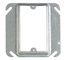 THOMAS & BETTS  52C1-50R               Square Box Cover, 4 Inch Square, Pre-Galvanized Steel, Flat and Blank, pack of 50, for Retail