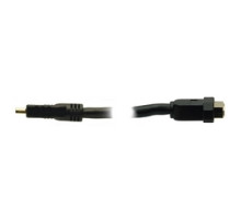 HUBBELL PREMISE WIRING  HDH25BK               Cable Assembly, HDMI, #24 AWG,Horizontal, Black, 25’