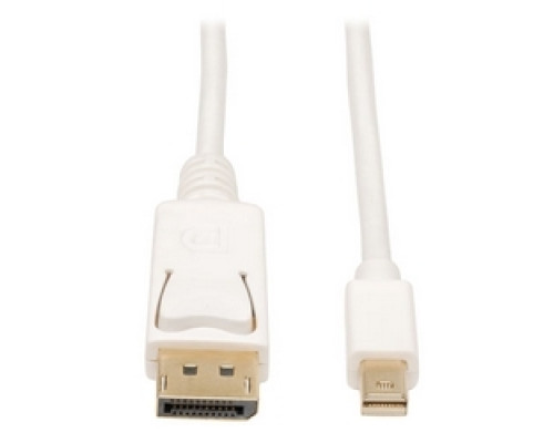 TRIPP LITE P583-010        Mini DisplayPort to DisplayPort 4K @ 30 Hz Adapter, DisplayPort 1.2, mDP to DP Cable M/M , 10 ft.