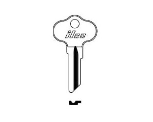 KABA ILCO CORP  CH6 NP A15  AA28869002              Vehicle Key Blank, Brass, Nickel Plated, 15 Price Group, For Chrysler Outboards