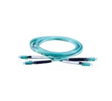 ORTRONICS  P1DF2LRGZGZ003M               Fiber Optic Patch Cord, PC/OFNR, LC to LC Duplex, 2 MM Zipcord, 3 Meter Length, Blue Jacket