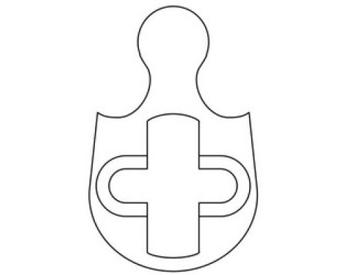 GENERAL LOCK  SL CAM               Mortise Cylinder Cam, Schlage L Keyway, For Standard Mortise Cylinder