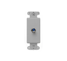 LEVITON  40681-GY               Decora Insert, FCONN Grey
