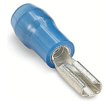 THOMAS & BETTS  RB10M               Insulated Nylon Female, 110 Series Disconnects For Wire Range 16-14 Length 0.75 Blue Mylar Tape