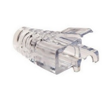 PLATINUM TOOLS INC  100035C               Connector Strain Relief, Clear, For EZ-RJ45/Cat 5E Cable Connector, 50 each per Clamshell