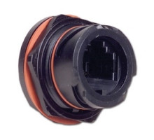 SIEMON COMPANY  X6               Copper, Outlet, Ruggedized, UTP, Category 6, RJ45, Black, Punch down, T568A/B