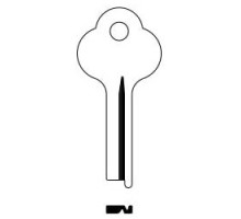 KABA ILCO CORP  1060C NS A93  AA40169002              Safe Deposit Key Blank, 0.3