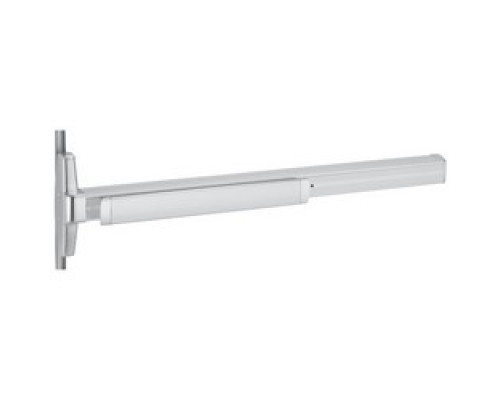 VON DUPRIN  QEL3347A-EO US26D 48               Door Exit Device, Grooved, Concealed Vertical Rod, Quiet Electric Latch, Exit Only, Dull Chromium, For 4’ Door