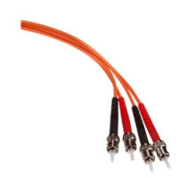 LEVITON  62DST-M03               Fiber Patch Cord, 62.5/125um Multimode, Duplex, ST to ST, 3 Meters