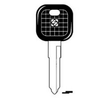 KABA ILCO CORP  KW14AP NP A13               Vehicle Key Blank, Natural Brass, 13 Price Group, For Kawasaki Motorcycle