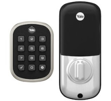 YALE RESIDENTIAL  YRD136-ZW2-619               YRD136-ZW2-619        PUSHBUTTON Z-WAVE DBOLT    SATIN NICKEL