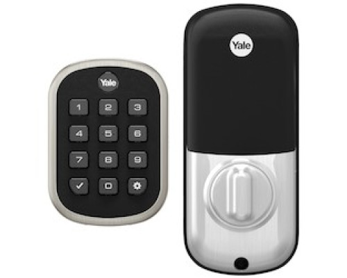 YALE RESIDENTIAL  YRD136-ZW2-619               YRD136-ZW2-619        PUSHBUTTON Z-WAVE DBOLT    SATIN NICKEL