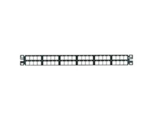PANDUIT  NKPP48HDY               NetKey Patch Panel 48 Port 1 RU BL