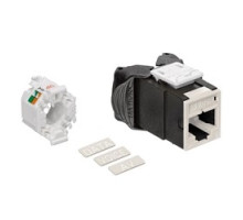 LEVITON  61UJK-RI6               Mod Jack, Atlas-X1, Category 6 UTP Connector, Ivory