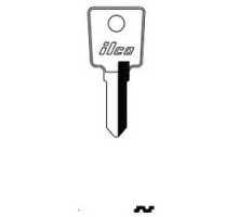 KABA ILCO CORP  L6S NP A13               Cylinder Lock Key Blank, Steel, Nickel Plated, 13 Price Group, For LAS