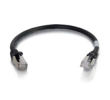 C2G CG00712 CG00712       C2G 7ft Cat6a Snagless Shielded STP Ethernet Cable - Cat6a Network Patch Cable - PoE - Black
