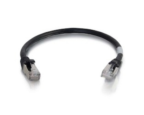 C2G CG00715 CG00715       C2G 10ft Cat6a Snagless Shielded STP Ethernet Cable - Cat6a Network Patch Cable - PoE - Black