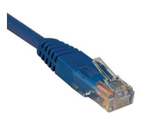 TRIPP LITE N002-015-BL        Cat5e 350MHz Molded Patch Cable RJ45 M/M - Blue, 15-ft.