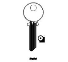 KABA ILCO CORP  1515 NS A31  IAR00000073              Cylinder Lock Key Blank, Look-Alike, 5-Pin, Natural Nickel Silver, 6 Price Group, For Medeco