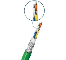 BELDEN  7961A 1SW1000               22 AWG -4 CONDUCTOR SF/UT PAIR TN CONDUCTOR PROFINET, CAT5E FRPE PV CONDUCTOR GREEN JACKET, 1K REEL TYPE B