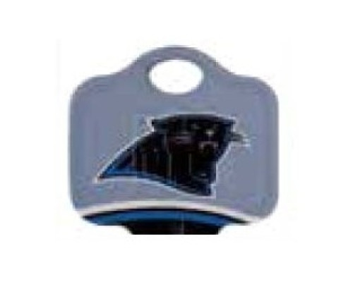 KABA ILCO CORP  SC1-NFL-PANTHERS A46               Decorative Key Blank, NFL Team Key, Schlage, Panthers Logo, SC1 Keyway, 46 Price Group
