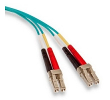 LEVITON  5LDLC-M05               Fiber Patch Cord, 50/125 Laser Optimized Multimode, Duplex, LC to LC, 5 Meters