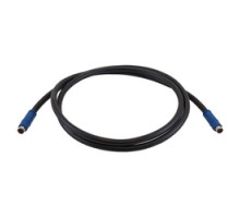 HUBBELL PREMISE WIRING  VGA6P55BK               Copper Solutions, Patch Cord, AV, 8Pin, Plenum, 50’ Length, Black