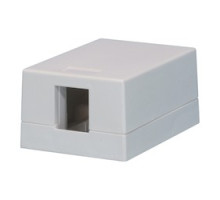 LIBERTY CABLE  LSMB1WH               Surface Mount Box, 1 Port