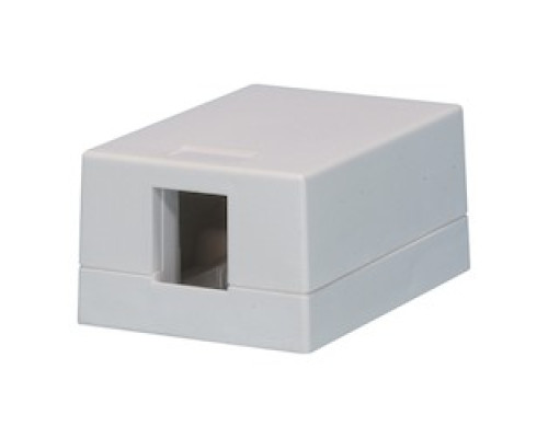 LIBERTY CABLE  LSMB1WH               Surface Mount Box, 1 Port